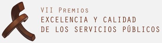 Logotipo VII Premio a la Excelencia y Calidad de los Servicios Públicos JCCM