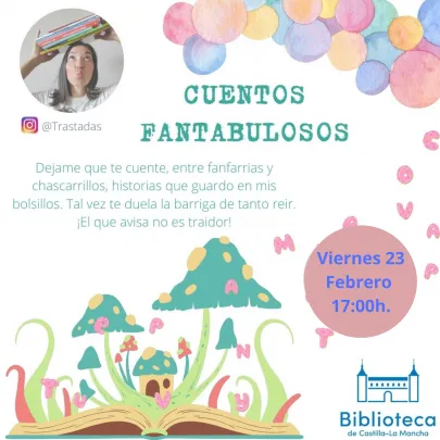 Cartel anunciador del cuentacuentos
