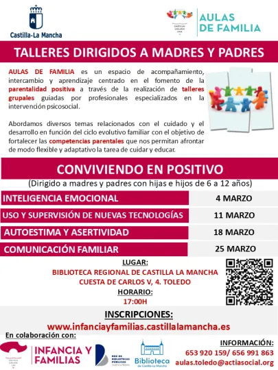Cartel Aulas de Familia