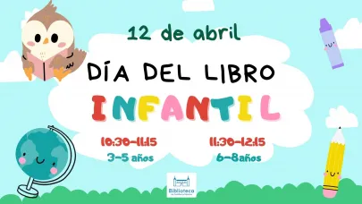 Cartel Día del libro infantil