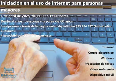 Iniciación en el uso de Internet para personas mayores