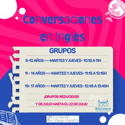 Cartel conversaciones
