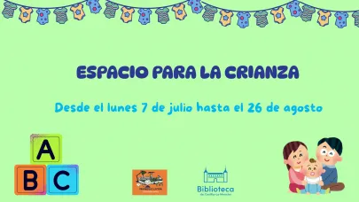 Cartel espacio para la crianza