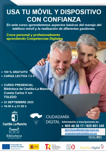 Usa tu móvil y dispositivo con confianza