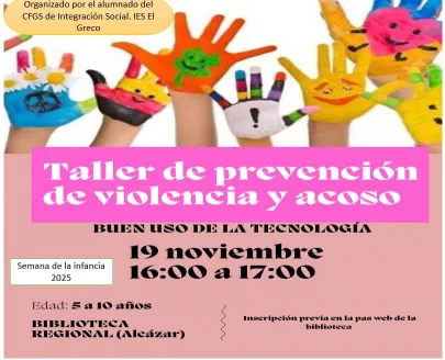 Taller de prevención de violencia y acoso