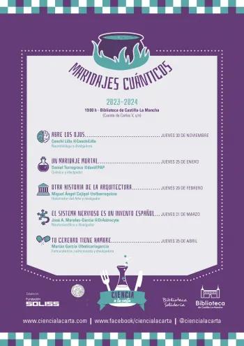 &quot;Ciencia a la Carta&quot; celebra su sexto aniversario con un nuevo ciclo de &quot;Maridajes Cuánticos&quot;