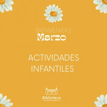 Marzo. Programa de actividades infantiles