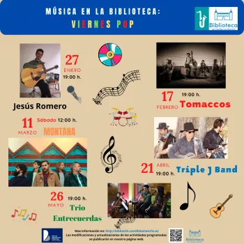 El 25 aniversario de la Biblioteca de Castilla-La Mancha llena de música todos sus rincones