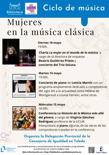 Ciclo de música: Mujeres en la música clásica