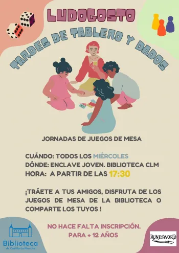 Ludogosto: tardes de tablero y dados