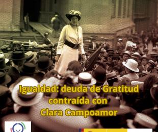 Igualdad: deuda de gratitud contraída con Clara Campoamor