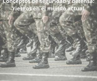Conceptos de seguridad y defensa. Riesgos en el mundo actual