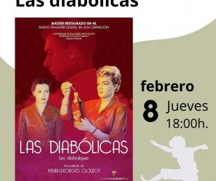 Proyección de la película "Las diabólicas". Ciclo de cine "Un niño me está mirando"