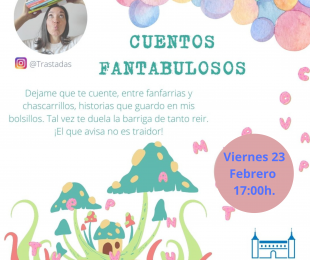 Cartel anunciador del cuentacuentos
