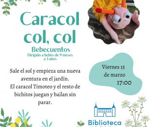 Cartel Hilando Cuentos-- Bebecuentos 
