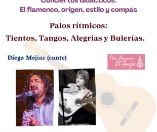 Ciclo El flamenco: origen, estilo y compás. Conciertos didácticos