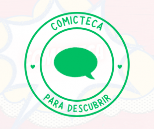 Logo de la comicteca de la Biblioteca de Castilla-La Mancha