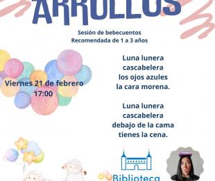 Cartel bebecuentos febrero