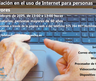 Iniciación en el uso de Internet para personas mayores