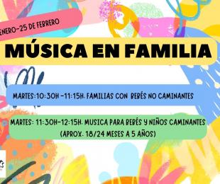 Cartes música en familia 2025