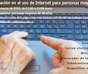 Iniciación en el uso de Internet para personas mayores