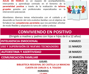 Cartel Aulas de Familia