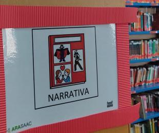 Pictograma sección narrativa.
