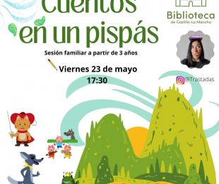 Cartel Cuentos en un pispás