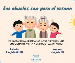 Cartel Abuelos son para el verano