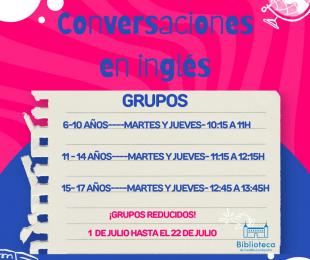 Cartel conversaciones