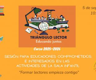 Cartel Triángulo lector