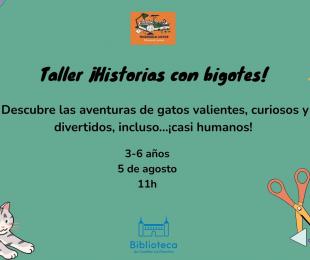 Cartel Historias bigotes