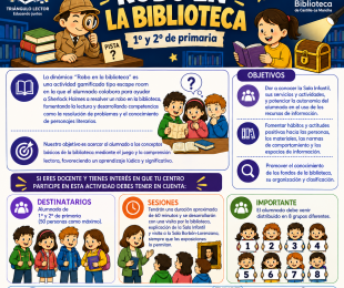 Robo en la biblioteca