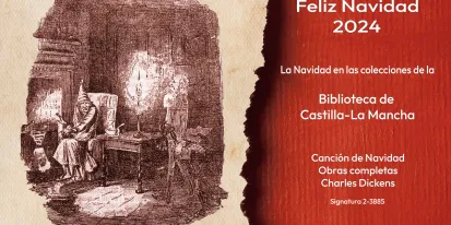 Felicitación Navidad Biblioteca de Castilla-La Mancha 2024