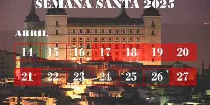 Horario de Semana Santa 2025