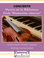 Concierto de música clásica. Ciclo Momentos Clásicos