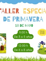 Cartel Taller creativo Primavera