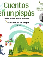 Cartel Cuentos en un pispás