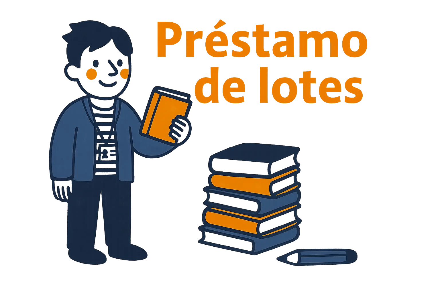Acceso a préstamo de lotes para bibliotecas