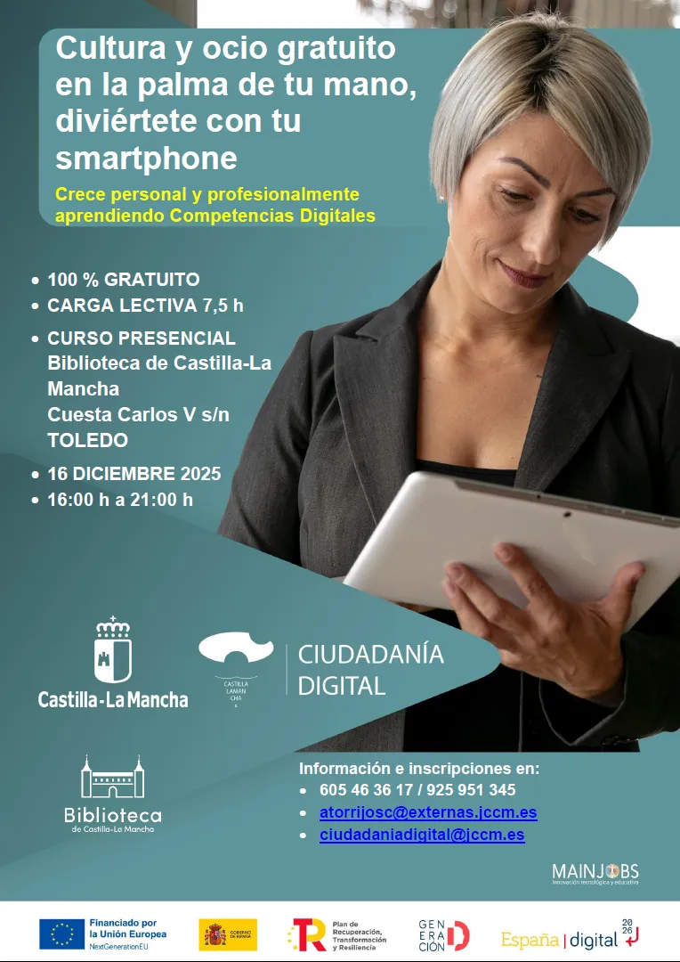 Cultura y ocio gratuito en la palma de tu mano, diviértete con tu smartphone