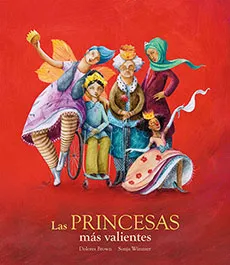 Cinco princesas de diferentes edades y nacionalidades