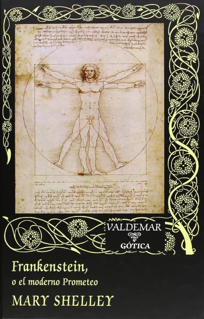 Portada Frankenstein o El moderno Prometeo