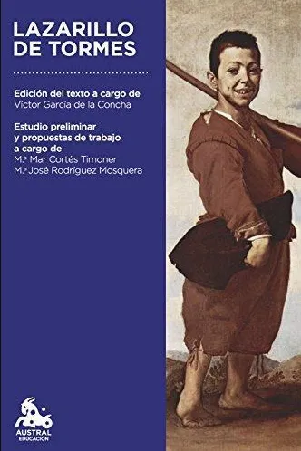 Portada del Lazarillo de Tormes