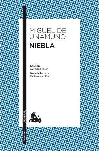 Portada de Niebla de Miguel de Unamuno