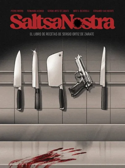 Saltsa Nostra : el komik de recetas de Sergio Ortiz de Zárate